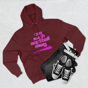 Softball Swag  Lightweight Hoodie